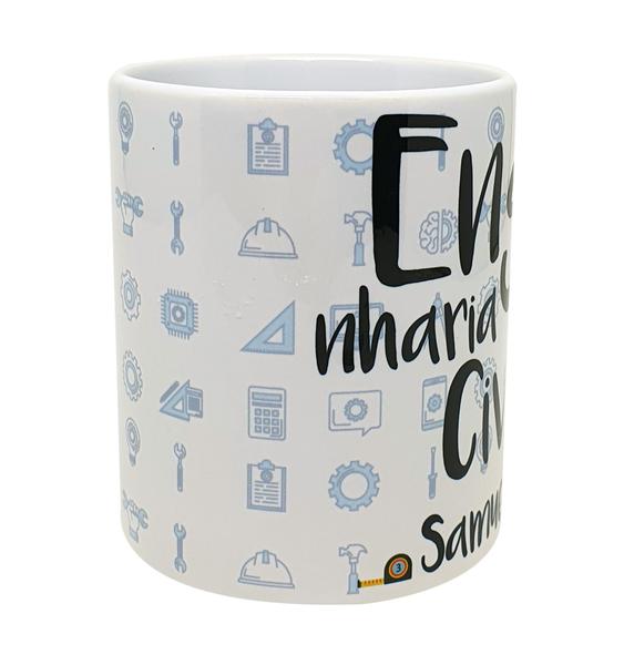 Imagem de Caneca Personalizada Carreira Engenharia Engenheiro Civil