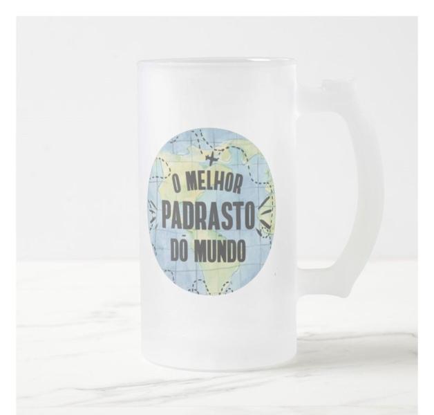 Imagem de Caneca Personalizada Cerveja Melhor Padrasto Do Mundo