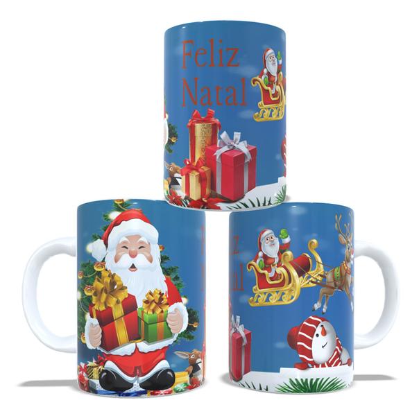 Imagem de Caneca Personalizada  Coleção Especial Feliz Natal M06