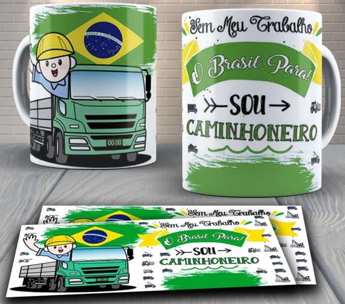 Imagem de Caneca Personalizada - com a Profissão Caminhoneiro