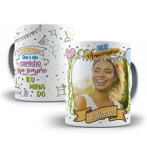 Imagem de Caneca Personalizada com foto aniversario