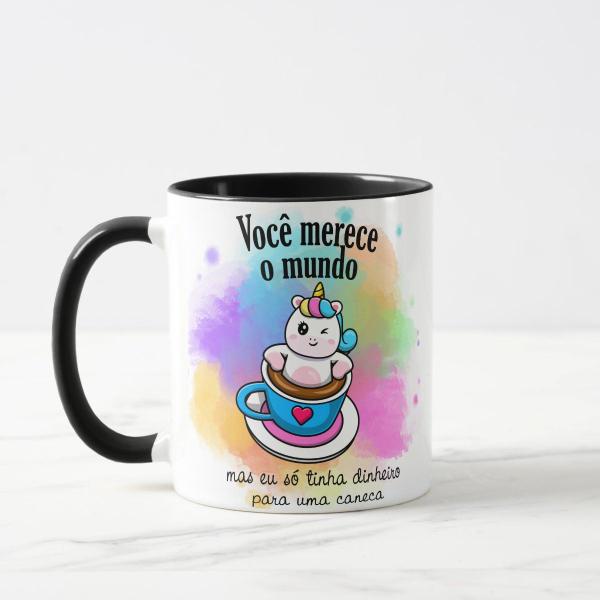 Imagem de Caneca Personalizada com Frase Engraçada Presente Natal