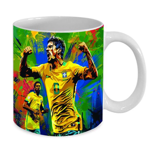 Imagem de Caneca Personalizada de Porcelana Time de Futebol 325 ML