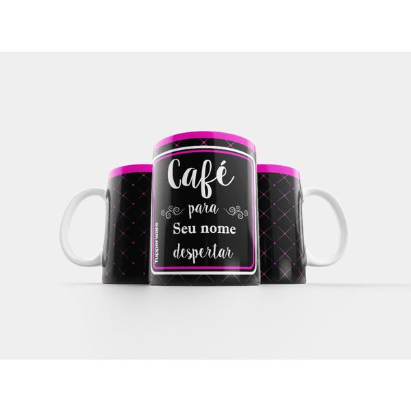 Imagem de Caneca Personalizada Decorativo Frase Café C/Nome  Frases A Sua Escolha MODELO 14Porcelana-OFERTA!