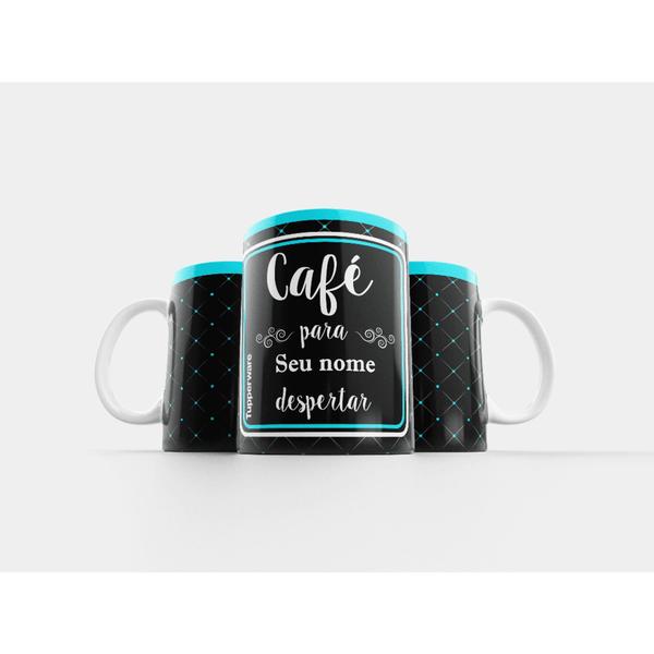 Imagem de Caneca Personalizada Decorativo Frase Café C/Nome  Frases A Sua Escolha MODELO 8 Porcelana OFERTA!