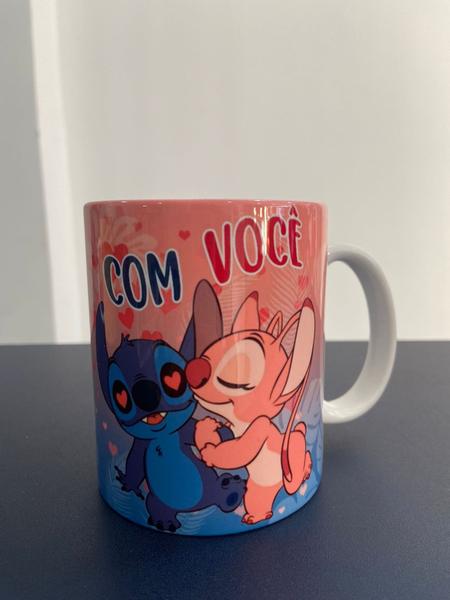 Imagem de Caneca Personalizada do Lilo & Stitch