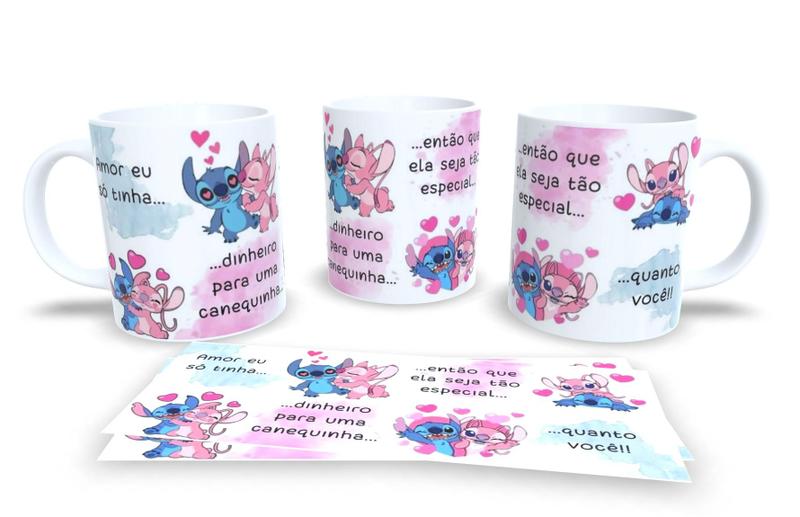 Imagem de Caneca Personalizada do Stitch