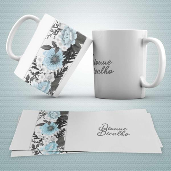 Imagem de Caneca Personalizada Flores 28