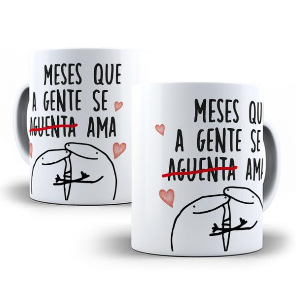 Imagem de Caneca Personalizada - Flork Bento, Meses que a gente se ama