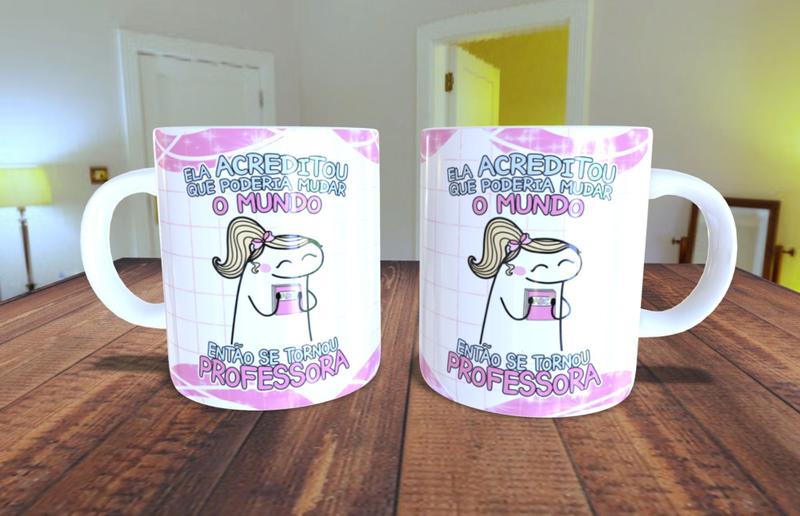 Imagem de Caneca Personalizada Flork Professor / Professora 847  Menor Frete