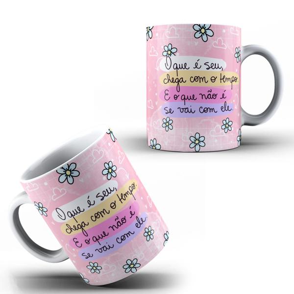 Imagem de Caneca Personalizada Frase Motivacional Deus Agradecimento Diverso Modelos Porcelana MEGA OFERTA!