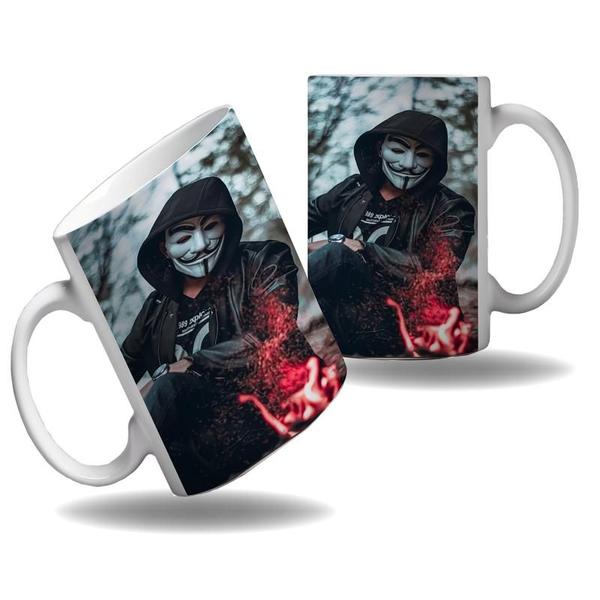 Imagem de Caneca Personalizada Hack Anonymous TI 2