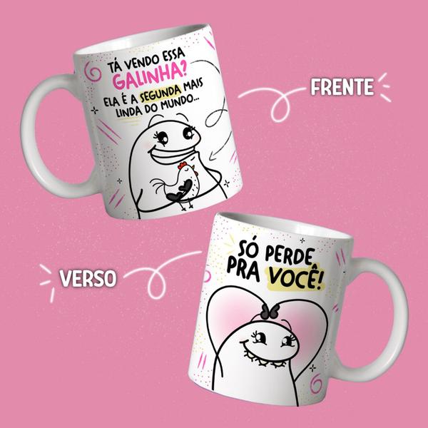 Caneca Personalizada Meme Flork Só Perde Pra Você - NG Decor Canecas Imagem de Caneca Personalizada Meme Flork Só Perde Pra Você