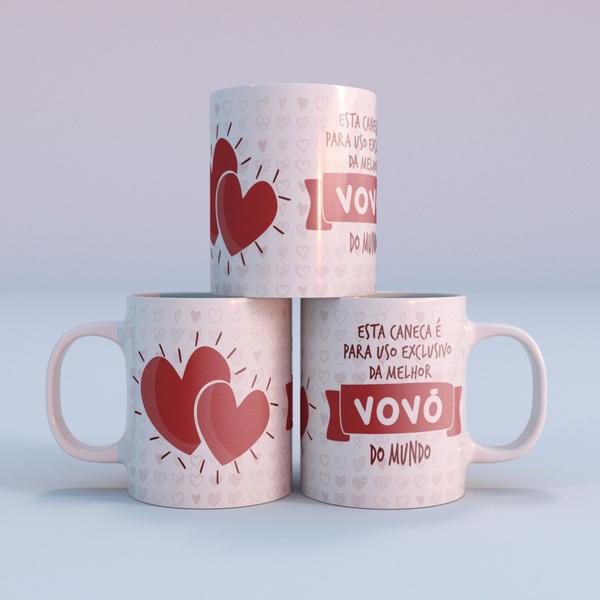 Imagem de Caneca Personalizada Para Uso Exclusivo Da Melhor Vovó Do Mundo