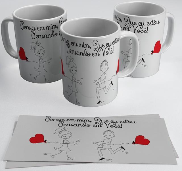 Imagem de Caneca Personalizada Pensando em você