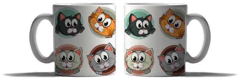 Imagem de Caneca Personalizada Presente Animal Gato Fofo Gatinho Pet 2