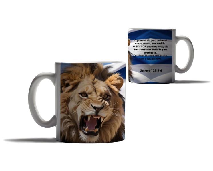 Imagem de Caneca Personalizada Presente Apoio Israel Jerusalem Jesus 2