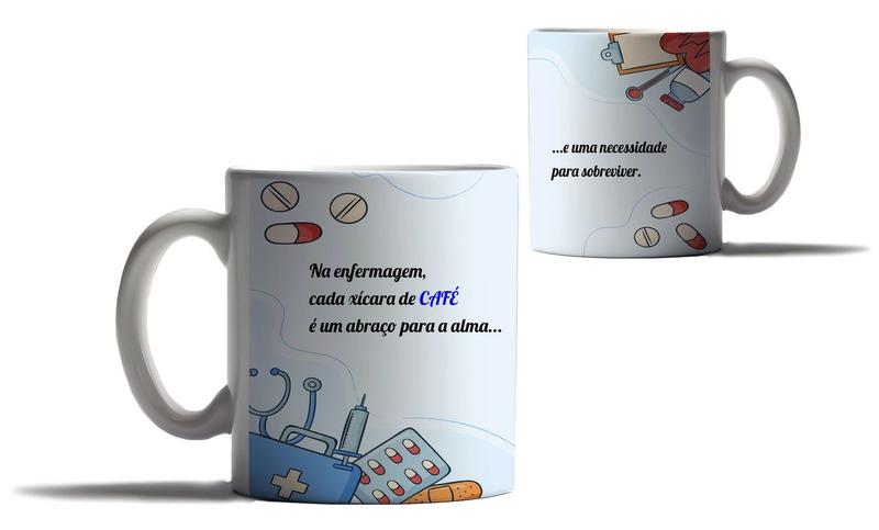 Imagem de Caneca Personalizada Presente Enfermagem Enfermeiros Amor 5