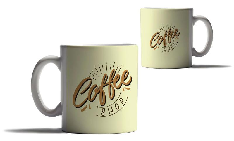 Imagem de Caneca Personalizada Presente Frases Café Amo Amor Grãos 7