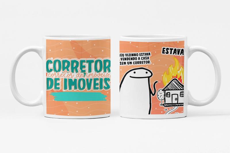 Imagem de Caneca Personalizada Profissão Corretor de Imóveis