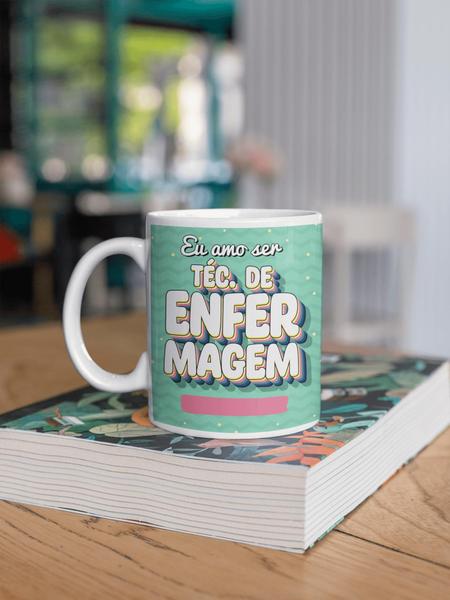 Imagem de Caneca Personalizada Profissão Técnico em Enfermagem