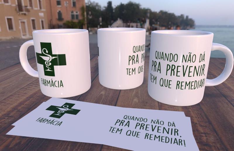 Imagem de Caneca Personalizada Profissões Farmácia 557