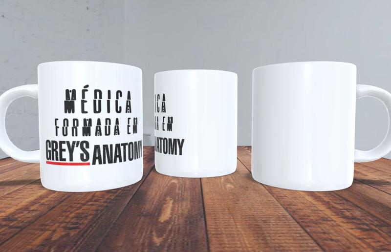 Imagem de Caneca Personalizada Séries Grey's Anatomy 637 - Guria Criativa