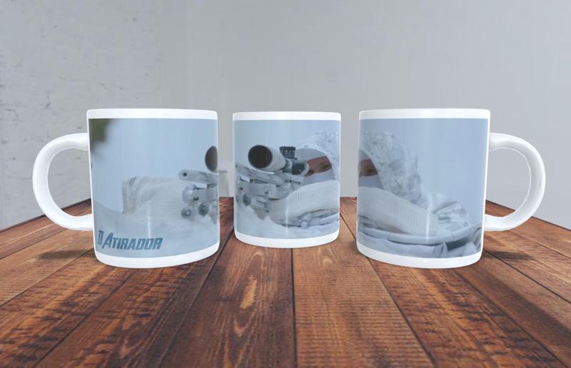 Imagem de Caneca Personalizada Séries O Atirador 733 - Guria Criativa