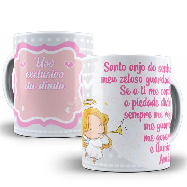 Imagem de Caneca personalizada uso exclusivo da dinda presente