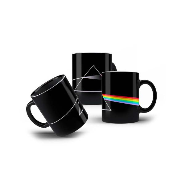 Imagem de Caneca Pink Floyd Dark Side of The Moon Preta 325mL