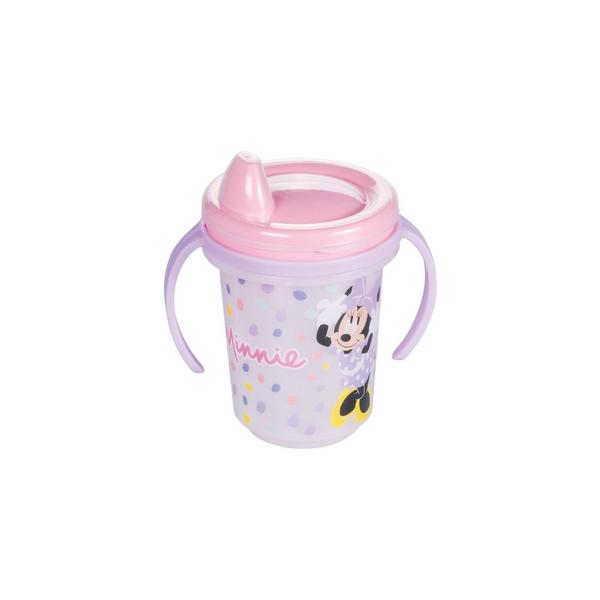 Imagem de Caneca Plástico Alça Removível Fechamento Rosca Minnie Baby