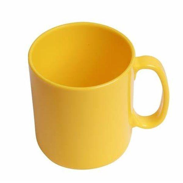 Imagem de Caneca Plástico Suco Café Leite Escolar - 315 ml Cores Sortidas