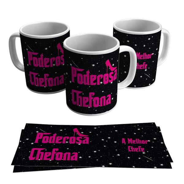 Imagem de Caneca Poderosa Chefona Chefe Boss Patroa Filme 325ml