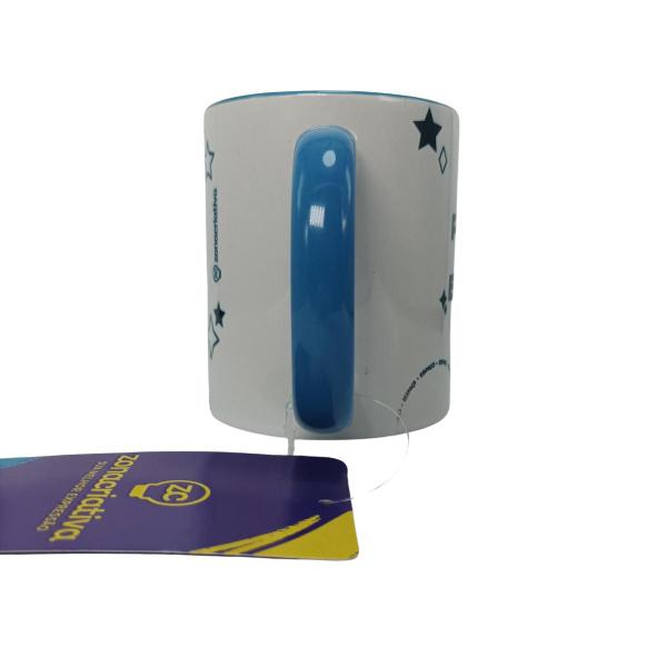 Caneca pop azul amizade astronauta 350ml - Zona Criativa Imagem de Caneca pop azul amizade astronauta 350ml