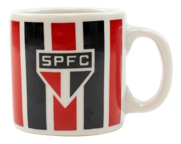 Imagem de Caneca Porcelana 120ml Listrada - São Paulo