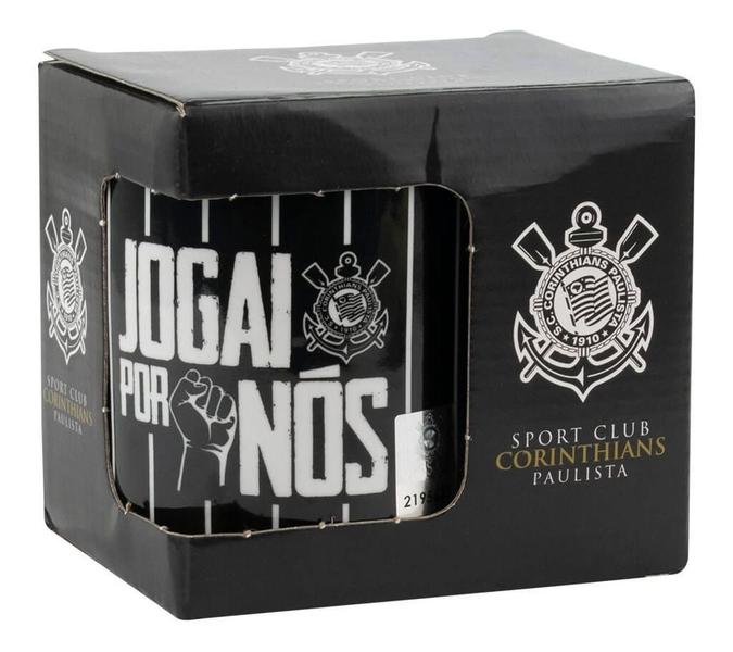 Imagem de Caneca Porcelana 300ml Jogai Por Nós - Corinthians