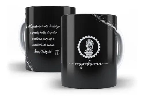 Imagem de Caneca Porcelana Curso Engenharia Com Frase