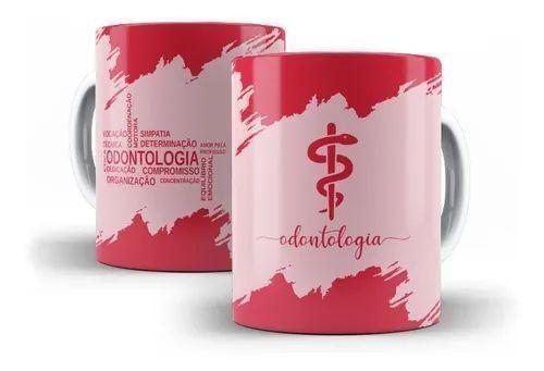 Imagem de Caneca Porcelana Curso Formatura Odontologia