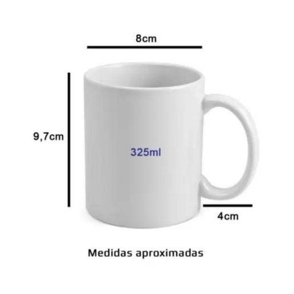 Imagem de Caneca Porcelana Flork Farmácia 325ml