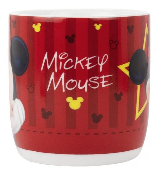 Caneca Porcelana Mickey Mouse 300ml Vermelho Disney Imagem de Caneca Porcelana Mickey Mouse 300ml Vermelho Disney