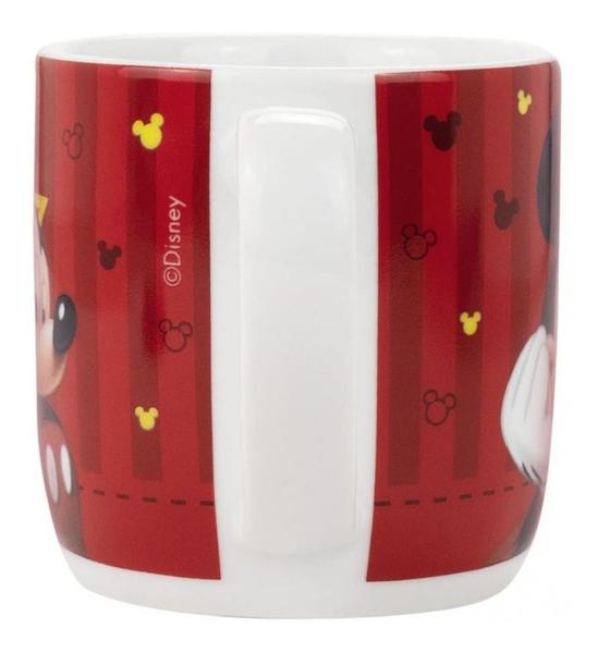 Caneca Porcelana Mickey Mouse 300ml Vermelho Disney Imagem de Caneca Porcelana Mickey Mouse 300ml Vermelho Disney