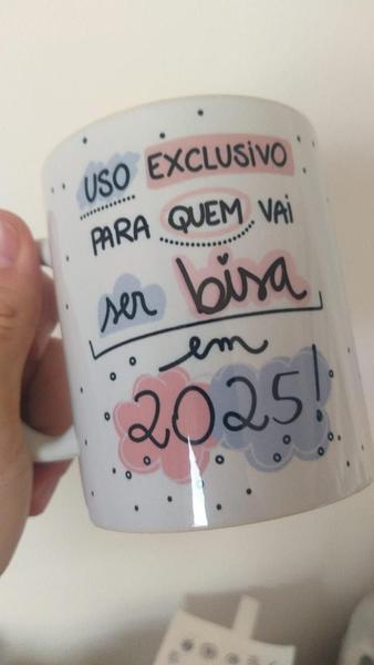 Imagem de Caneca Porcelana Para Uso De Quem Vai Ser Bisa Em 2025