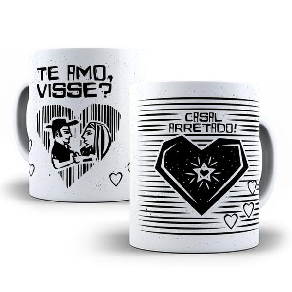 Imagem de Caneca porcelana personalizada - presente para Namorado (a) te amo Visse