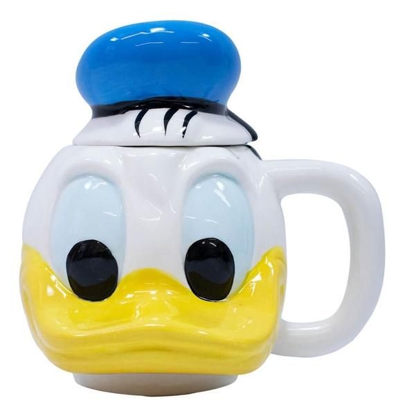 Imagem de Caneca Porcelana Rosto Pato Donald 470ml - Disney