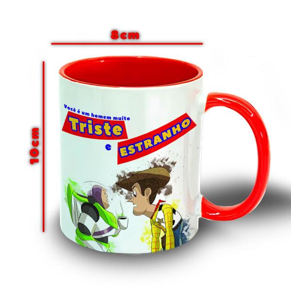 Imagem de Caneca Porcelana Toy Story Café Presente Personalizado