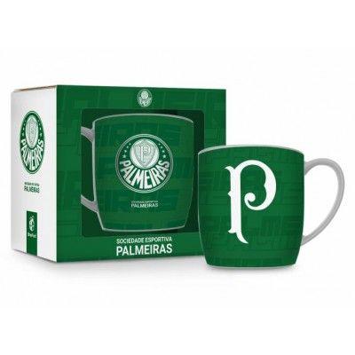 Imagem de Caneca porcelana urban 300ml times - palmeiras 1