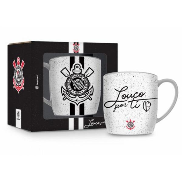 Caneca porcelana urban 360ml - corinthians 1 - Brasfoot Imagem de Caneca porcelana urban 360ml - corinthians 1 - Brasfoot