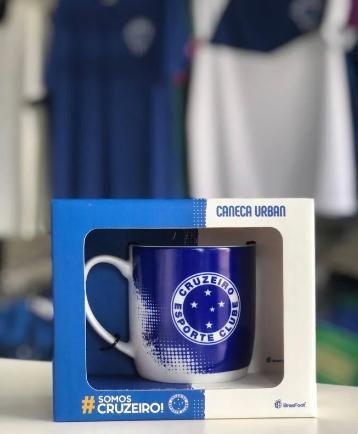 Imagem de Caneca Porcelana Urban  CRUZEIRO - 360ML Brasfoot