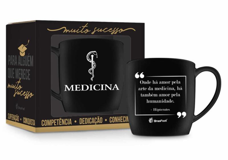 Imagem de Caneca Porcelana Urban Curso MEDICINA 360ml