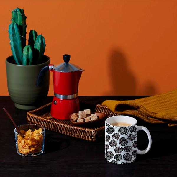 Caneca Porcelana Xícara de Café Chá Biscoitos Kit 4 Unid - PN Imagem de Caneca Porcelana Xícara de Café Chá Biscoitos Kit 4 Unid